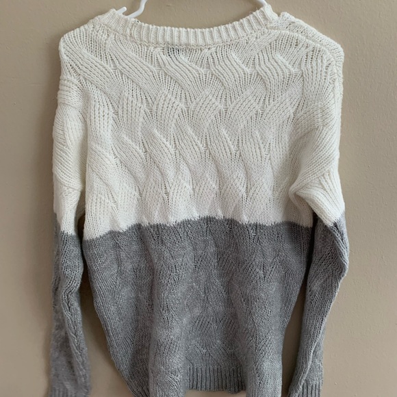 Colorblock knit sweater A new day - Picture 4 of 5